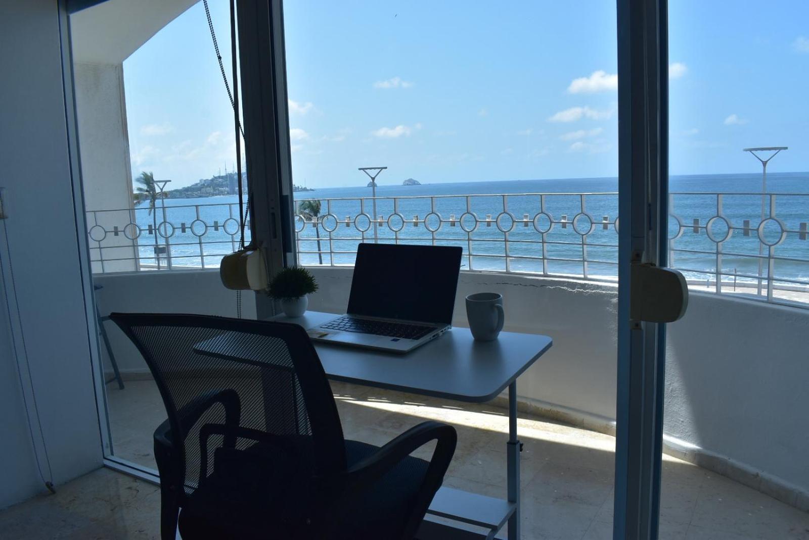 Apartamento Departamento En Torre Miramar, Malecon De Mazatlán Exterior foto